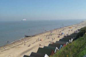 Southwold Beach and the Saga Pearl II