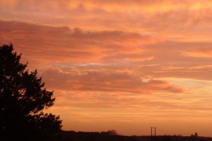 Dawn over the Blyth Valley